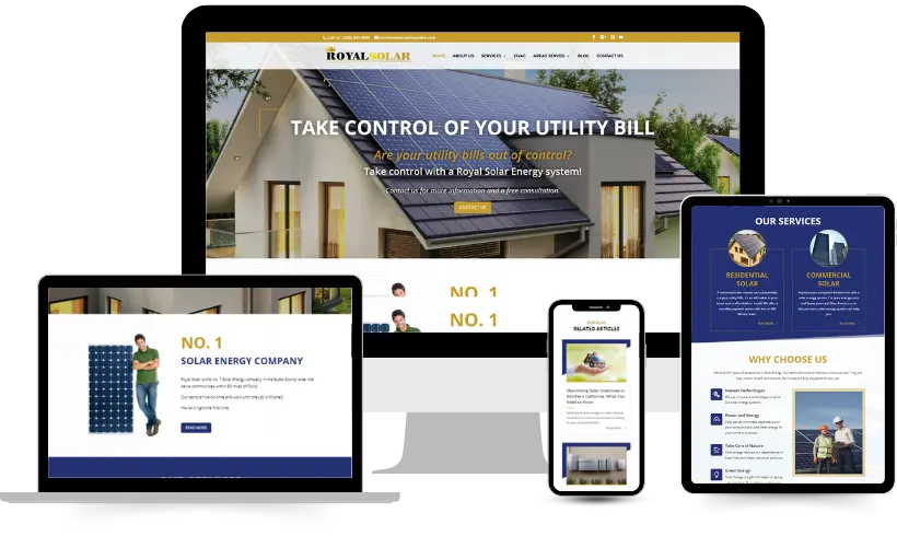 Royal Solar Website